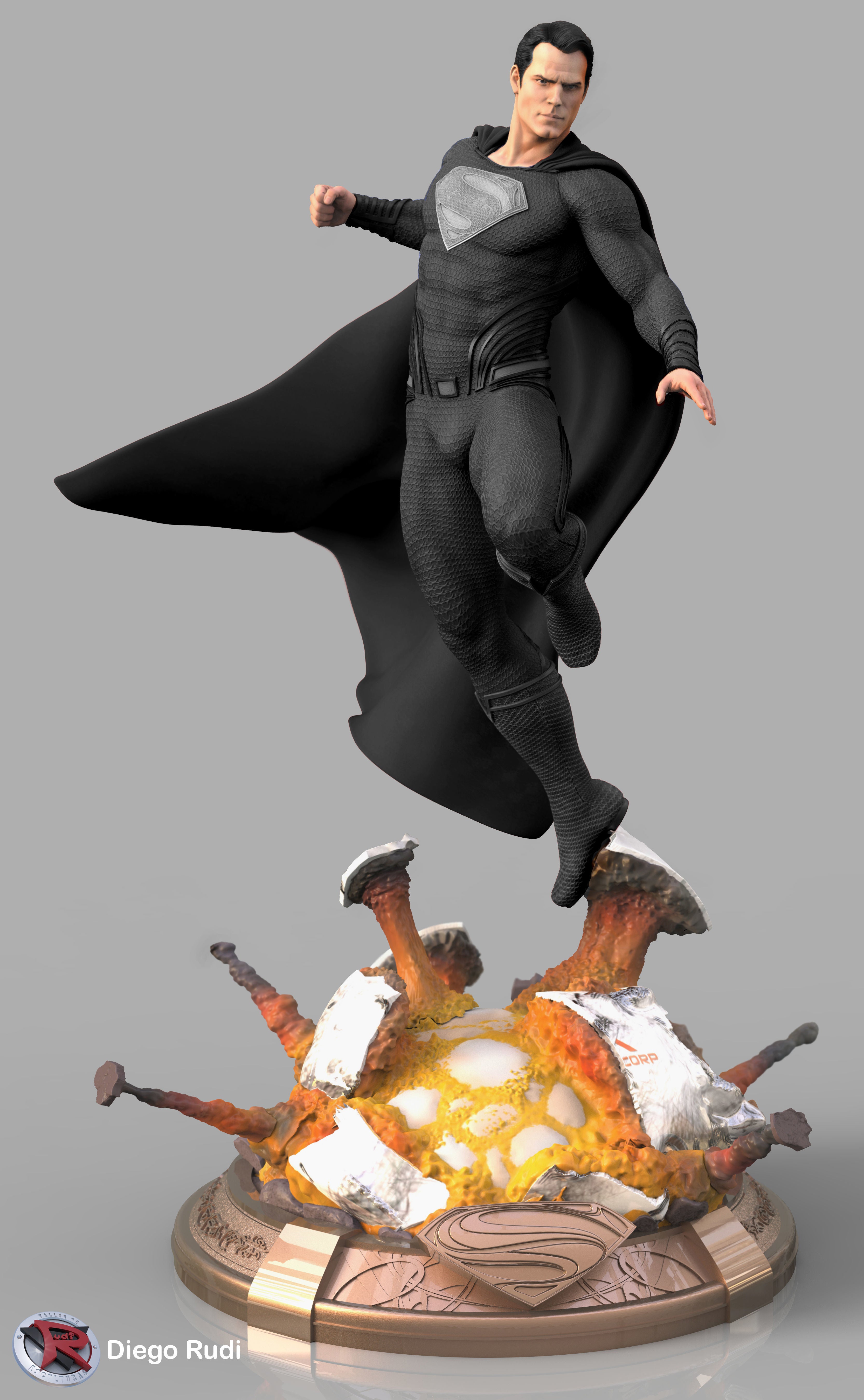Exquisite Resin 3D Character Models with Complimentary Paint Set in Elegant Gift Packaging